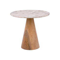 Sidebord - mangotr &amp; marmor