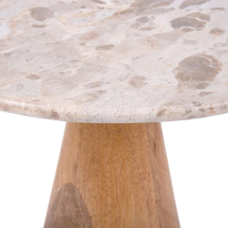 Sidebord - mangotr &amp; marmor