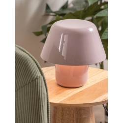 Bordlampe "Afan" - rosa