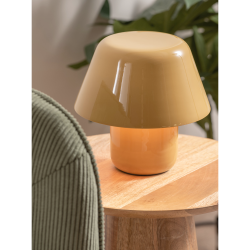 Bordlampe "Afan" - gul