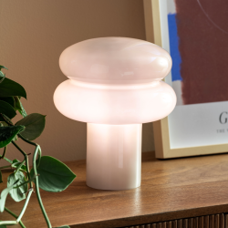 Bordlampe "Incesante Double" - Warm grey
