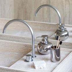 S�bedispenser "Lotus" - krom - lav