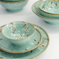 Japansk skl - ''Blue sakura'' - mini