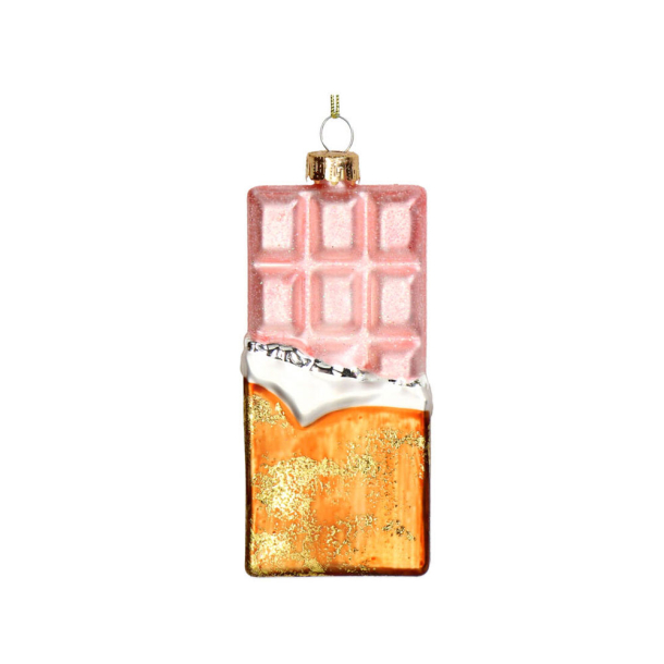 Glasornament - Chokoladebar
