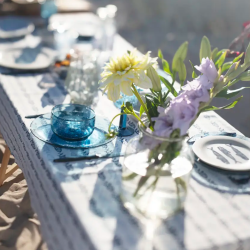 Middagstallerken i stent�j ''Sardine'' - Bl�