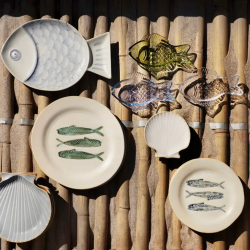 Frokosttallerken i stent�j ''Sardine'' - Bl�