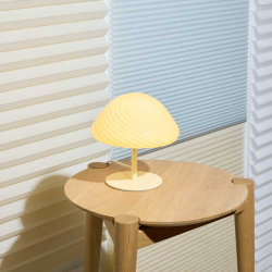 Bordlampe "Mini Mush" - creme