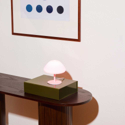Bordlampe "Mini Mush" - rosa