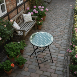 Mosaikbord "Dijon" - gr�n