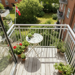 Mosaikbord "Geneva" - creme