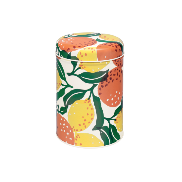 D�se rund "Oranges &amp; lemons"