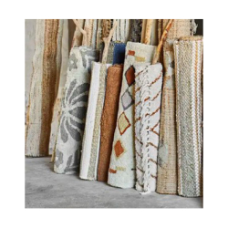 Tuftet gulvtppe - gr