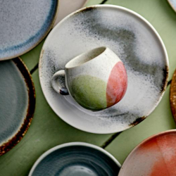 Krus "Paula" - lilla/rosa/grn