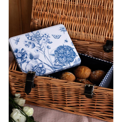 Dse rektangulr "Blue flower"