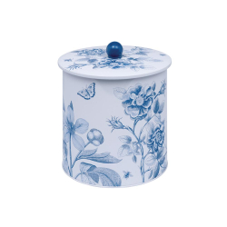 Dse rund "Blue flower"