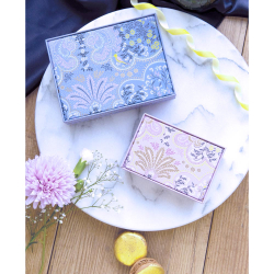 Firkantet dse fugle "Filigree" - Lavendel