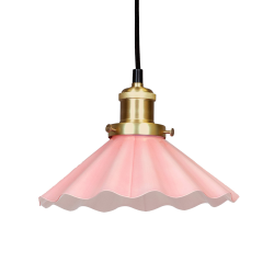 Skomagerpendel 25 cm. - b�lget - Rosa