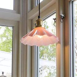 Skomagerpendel 25 cm. - b�lget - Rosa