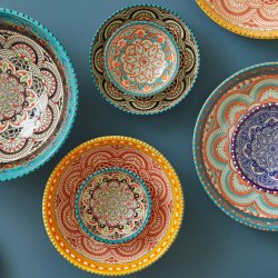 Skl "Gazania" 25 cm. - tyrkis