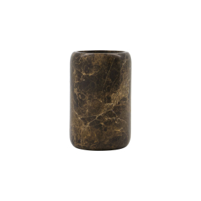 Tandkrus - marmor - brun