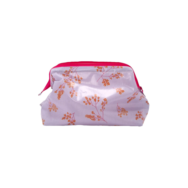 Coatet toilettaske - lille - bl�/pink/rosa