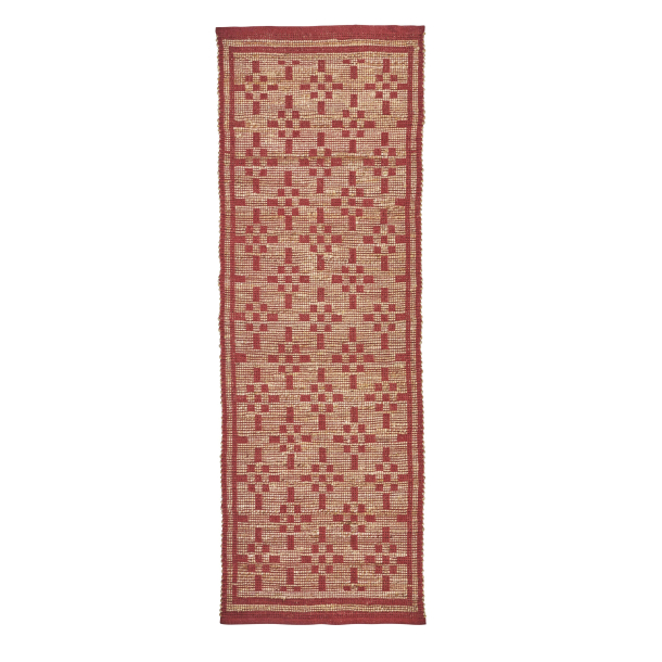 Lber i jute - natur/rd