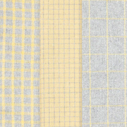 S�t med 3 viskestykker - Yellow/grey