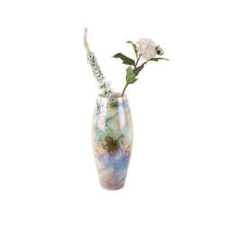 Vase ''Melange cone'' - jungle green
