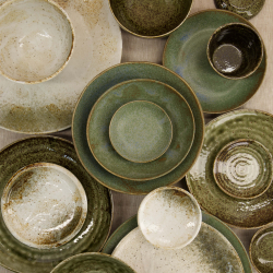 Tapas tallerken "vert" - 10x10 cm