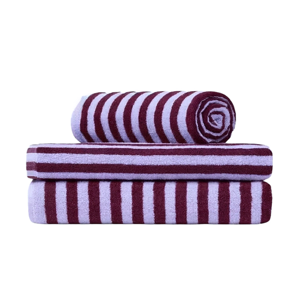 Bongusta badeh�ndkl�de "Naram" - wine &amp; lavenderblue