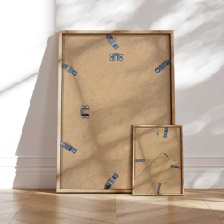 Malede tr�rammer - A2 - flere farver