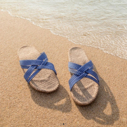 Shangies Women#1 - Blue stripes