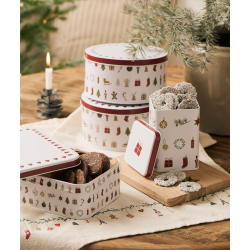 Juledse med juleikoner - rektangulr