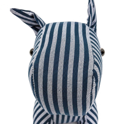 D�rstopper Skotsk terrier - bl�stribet