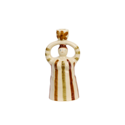 Lysestage Figurine - stripe