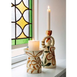 Lysestage Figurine - flower