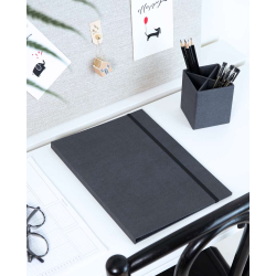 Elastikmappe - Sort