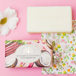 Engelsk hndsbe - Rubarb &amp; coconut