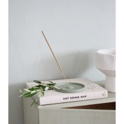 Holder til rgelsespinde - Sage green