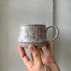 Stentjskrus "Kalmar" - rosa/brun