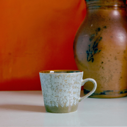 Keramikkrus cappuccino - Verdigris