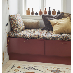 Tuftet gulvtppe - mnstret