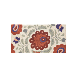 Tufted gulvlber - blomstret