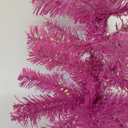 Kunstigt juletr - pink