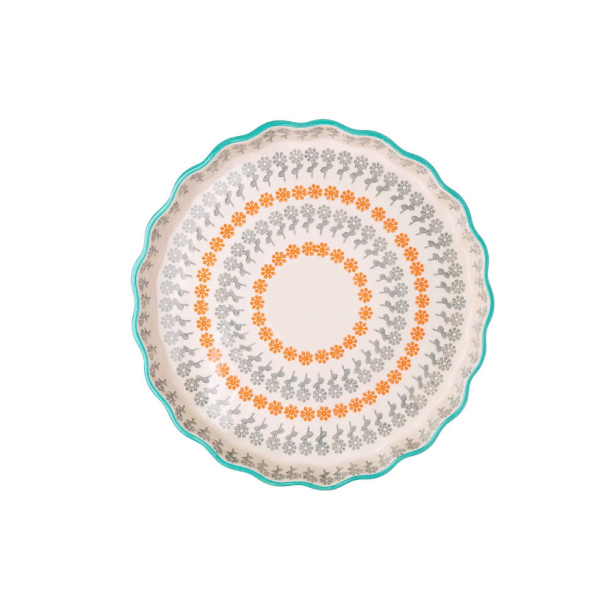 T�rtefad 22 cm. Retro - lysegr�