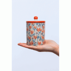 Krukke med lg ''Douceur Florale''