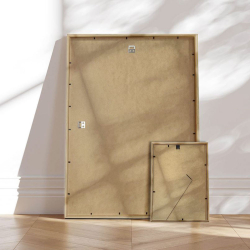 Massiv egetrsramme - 70x100 cm.