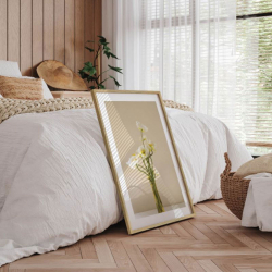 Massiv egetrsramme - 50x70 cm.