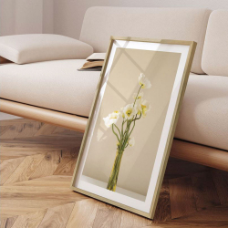 Massiv egetrsramme - 70x100 cm.