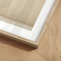 Massiv egetrsramme - 70x100 cm.